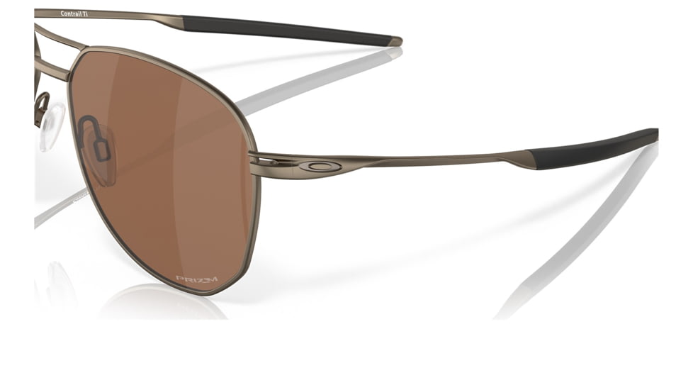 Oakley OO6050 Contrail TI Sunglasses - Mens, Pewter Frame, Prizm Tungsten Lens, 57, OO6050-605002-57