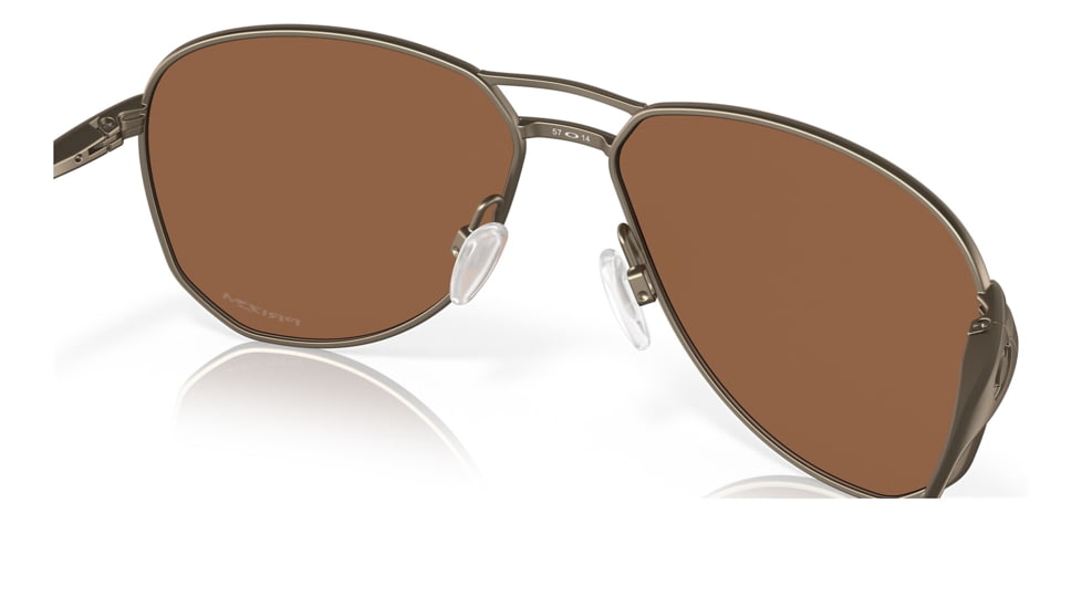 Oakley OO6050 Contrail TI Sunglasses - Mens, Pewter Frame, Prizm Tungsten Lens, 57, OO6050-605002-57