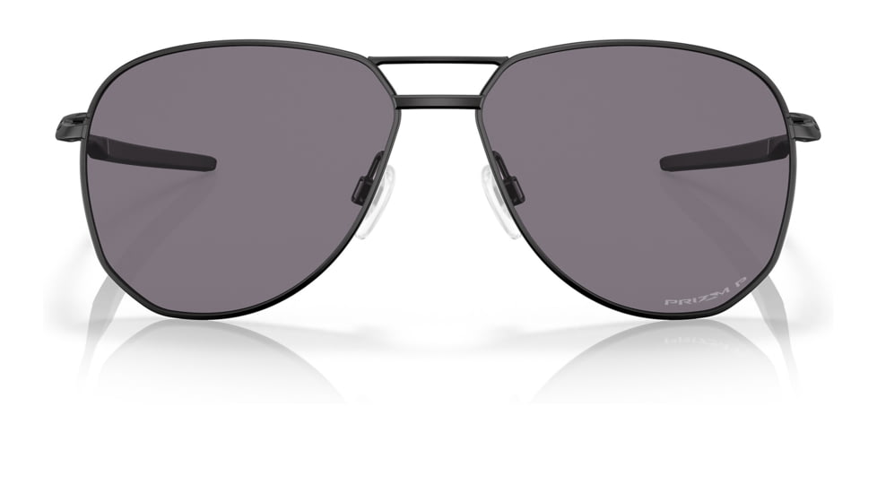 Oakley OO6050 Contrail TI Sunglasses - Men's, Satin Black Frame, Prizm Grey Polarized Lens, 57, OO6050-605001-57