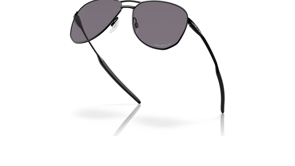 Oakley OO6050 Contrail TI Sunglasses - Mens, Satin Black Frame, Prizm Grey Polarized Lens, 57, OO6050-605001-57