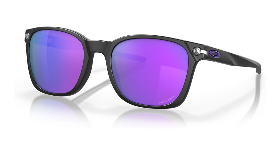 Oakley OO9018 Ojector Sunglasses - Mens, Matte Black Frame, Prizm Violet Lens, 55, OO9018-901803-55