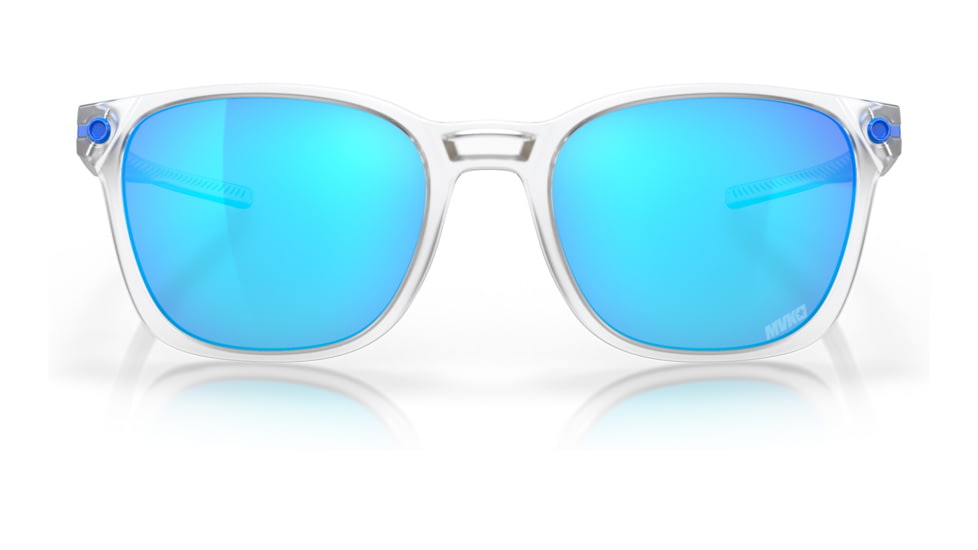 Oakley OO9018 Ojector Sunglasses - Mens, Matte Clear Frame, Prizm Sapphire Lens, 55, OO9018-901811-55