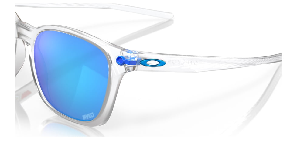 Oakley OO9018 Ojector Sunglasses - Men's, Matte Clear Frame, Prizm Sapphire Lens, 55, OO9018-901811-55