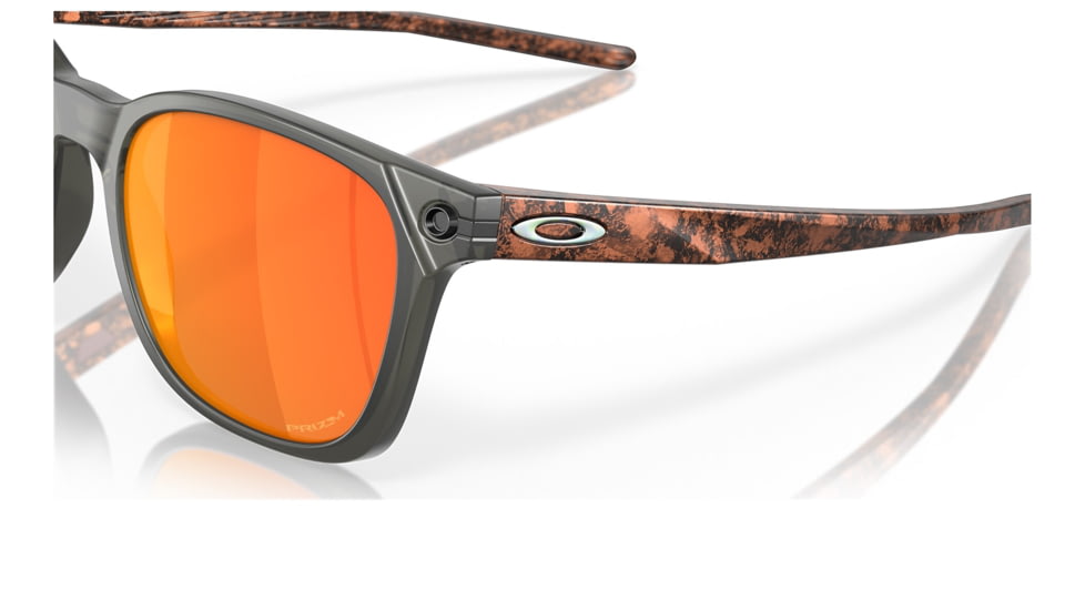 Oakley OO9018 Ojector Sunglasses - Mens, Matte Grey Smoke Frame, Prizm Ruby Lens, 55, OO9018-901812-55