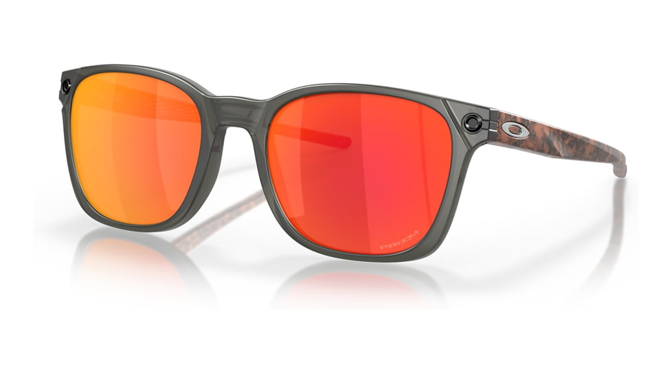 Oakley OO9018 Ojector Sunglasses - Mens, Matte Grey Smoke Frame, Prizm Ruby Lens, 55, OO9018-901812-55