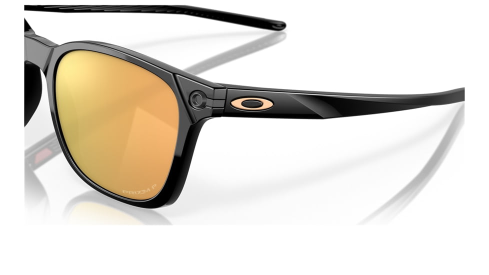Oakley OO9018 Ojector Sunglasses - Mens, Polished Black Frame, Prizm Rose Gold Polarized Lens, 55, OO9018-901806-55