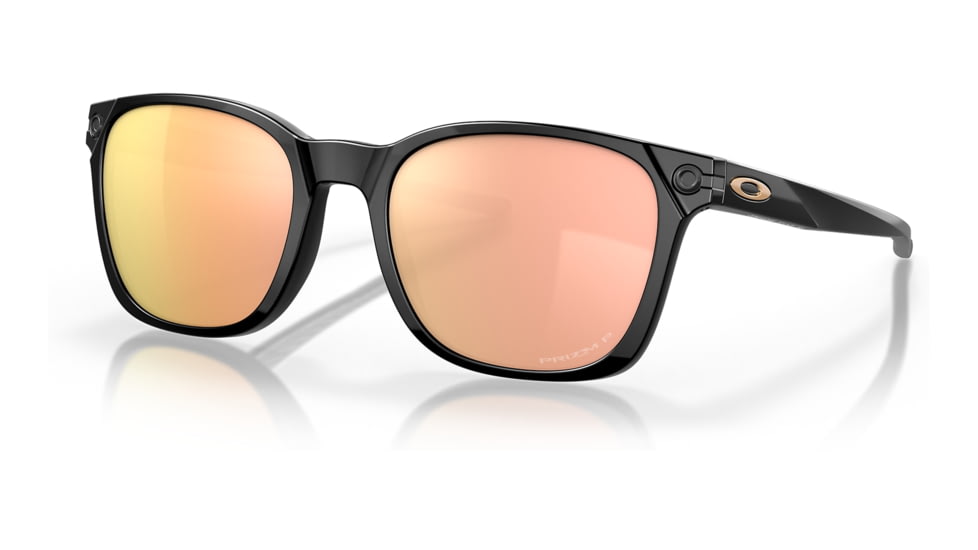 Oakley OO9018 Ojector Sunglasses - Mens, Polished Black Frame, Prizm Rose Gold Polarized Lens, 55, OO9018-901806-55