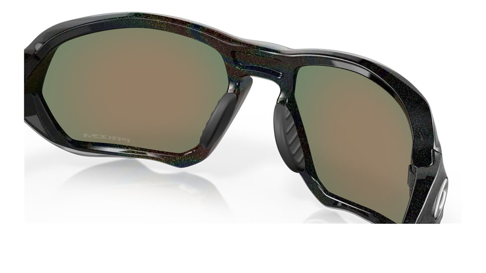 Oakley OO9019A Plazma A Sunglasses - Mens, Dark Galaxy Frame, Prizm Ruby Lens, Asian Fit, 59, OO9019A-901919-59