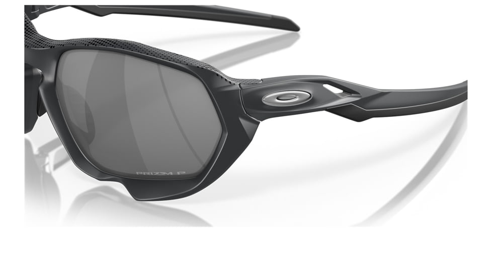 Oakley OO9019A Plazma A Sunglasses - Mens, Hi Res Matte Carbon Frame, Prizm Black Polarized Lens, Asian Fit, 59, OO9019A-901908-59