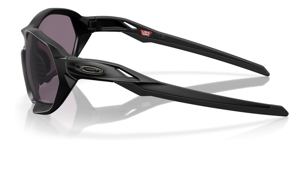 Oakley OO9019A Plazma A Sunglasses - Mens, Matte Black Frame, Prizm Grey Lens, Asian Fit, 59, OO9019A-901901-59