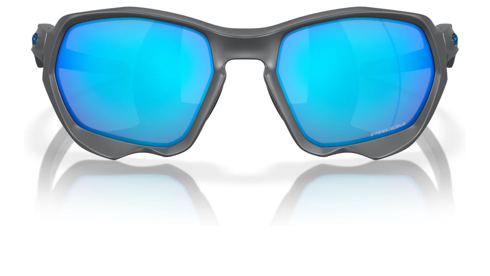 Oakley OO9019A Plazma A Sunglasses - Men's, Matte Carbon Frame, Prizm Sapphire Lens, Asian Fit, 59, OO9019A-901905-59