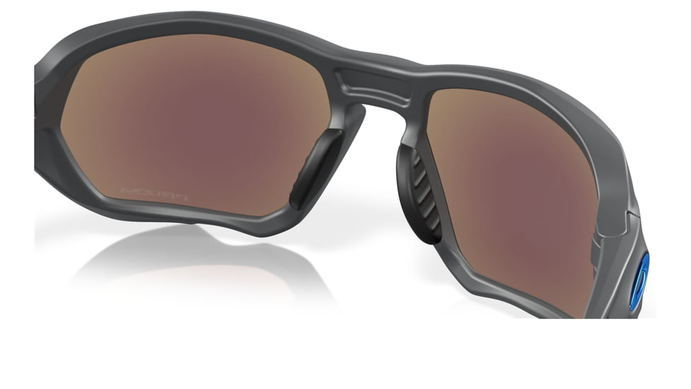 Oakley OO9019A Plazma A Sunglasses - Mens, Matte Carbon Frame, Prizm Sapphire Lens, Asian Fit, 59, OO9019A-901905-59