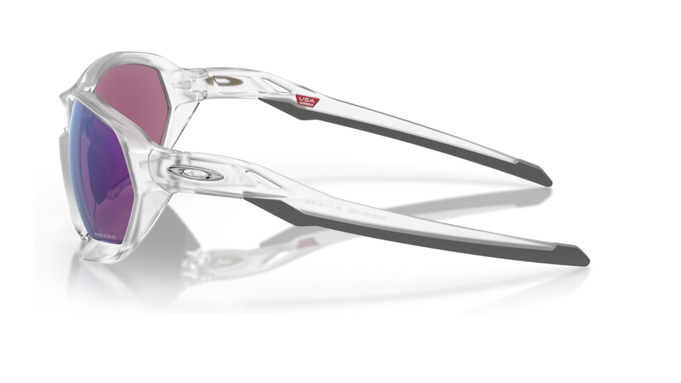 Oakley OO9019A Plazma A Sunglasses - Mens, Matte Clear Frame, Prizm Jade Road Lens, Asian Fit, 59, OO9019A-901918-59