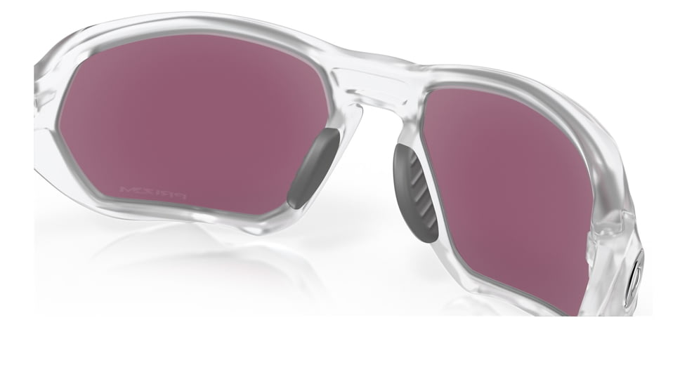 Oakley OO9019A Plazma A Sunglasses - Mens, Matte Clear Frame, Prizm Jade Road Lens, Asian Fit, 59, OO9019A-901918-59