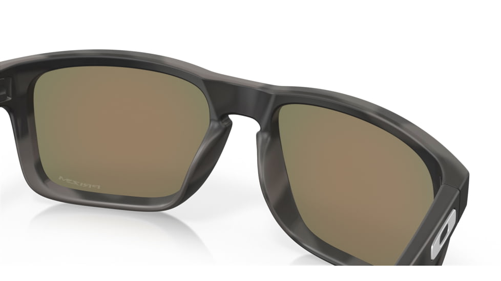 Oakley OO9102 Holbrook Sunglasses, Black/Camo Frame, Prizm Ruby Lenses, OO9102-9102E9-55