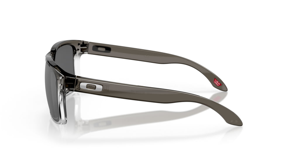 Oakley OO9102 Holbrook Sunglasses, Dark Ink Fade Frame, Prizm Black Polarized Lens, 55, OO9102-9102O2-55