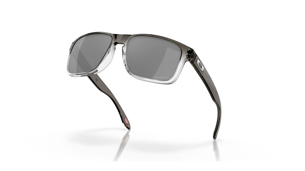 Oakley OO9102 Holbrook Sunglasses, Dark Ink Fade Frame, Prizm Black Polarized Lens, 55, OO9102-9102O2-55
