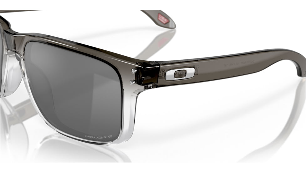 Oakley OO9102 Holbrook Sunglasses, Dark Ink Fade Frame, Prizm Black Polarized Lens, 55, OO9102-9102O2-55
