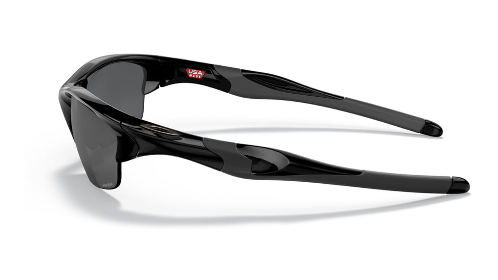 Oakley OO9144 Half Jacket 2.0 Sunglasses - Mens, Polished Black Frame, Prizm Black Lens, 62, OO9144-914426-62