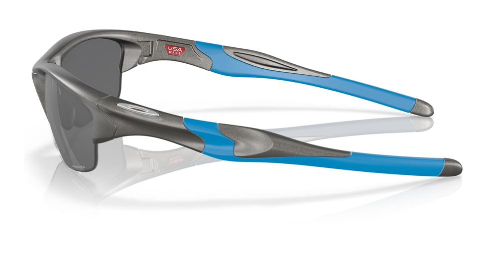 Oakley OO9153 Half Jacket 2.0 A Sunglasses - Mens, Lead Frame, Prizm Black Lens, Asian Fit, 62, OO9153-915329-62