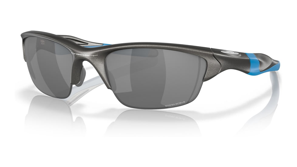 Oakley OO9153 Half Jacket 2.0 A Sunglasses - Mens, Lead Frame, Prizm Black Lens, Asian Fit, 62, OO9153-915329-62