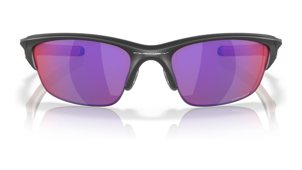 Oakley OO9153 Half Jacket 2.0 A Sunglasses - Mens, Matte Dark Grey Frame, Prizm Road Lens, Asian Fit, 62, OO9153-915328-62