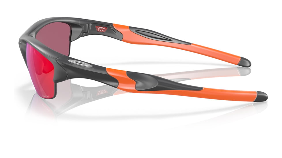 Oakley OO9153 Half Jacket 2.0 A Sunglasses - Mens, Matte Dark Grey Frame, Prizm Road Lens, Asian Fit, 62, OO9153-915328-62