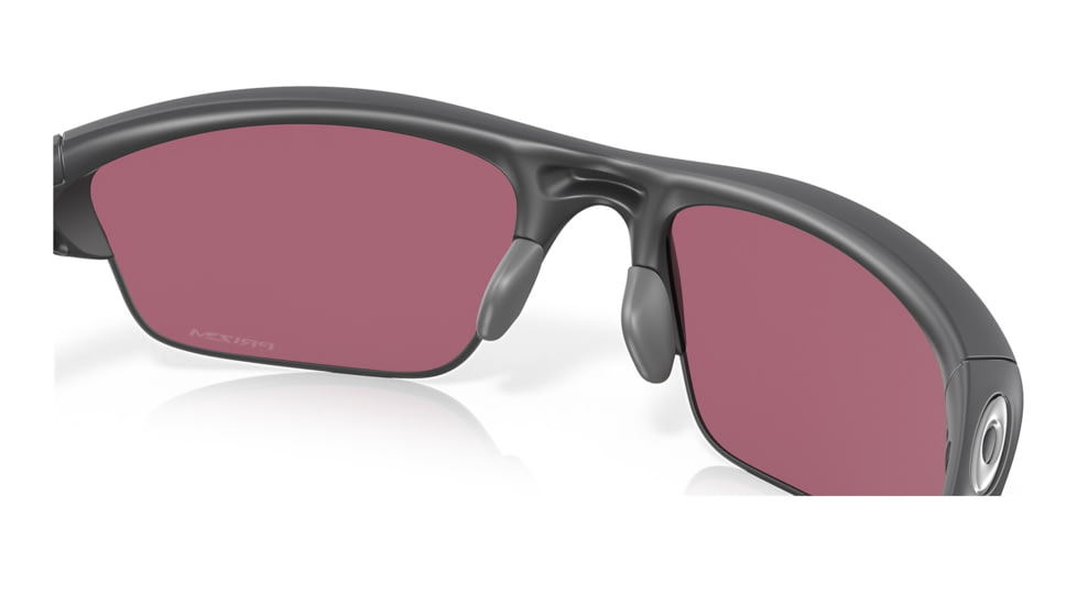 Oakley OO9153 Half Jacket 2.0 A Sunglasses - Men's, Matte Dark Grey Frame, Prizm Road Lens, Asian Fit, 62, OO9153-915328-62