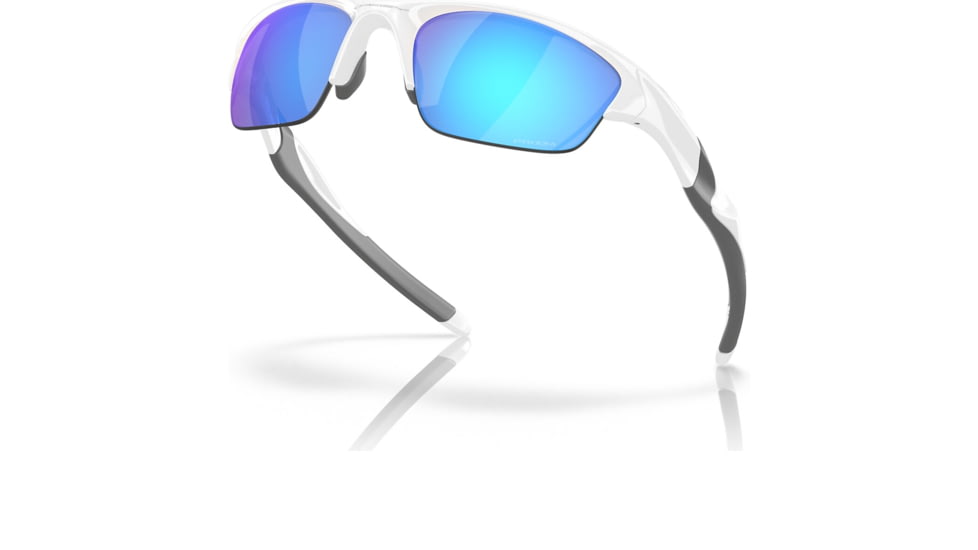 Oakley OO9153 Half Jacket 2.0 A Sunglasses - Mens, White Frame, Prizm Sapphire Lens, Asian Fit, 62, OO9153-915330-62