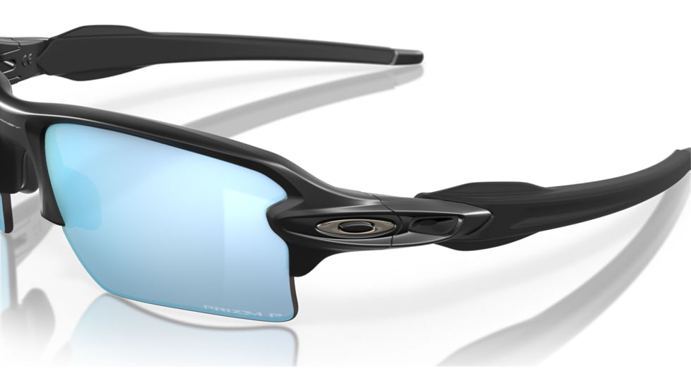 Oakley OO9188 Flak 2.0 XL Sunglasses, Matte Black Frame, Prizm Deep H2o Polarized Lenses, 918858-59