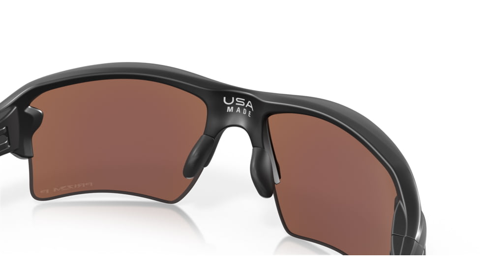 Oakley OO9188 Flak 2.0 XL Sunglasses, Matte Black Frame, Prizm Deep H2o Polarized Lenses, 918858-59