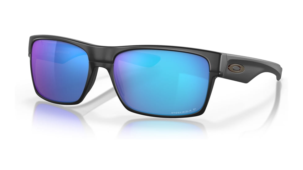 Oakley OO9189 Twoface Sunglasses - Mens, Matte Black Frame, Prizm Sapphire Polarized Lens, 60, OO9189-918946-60