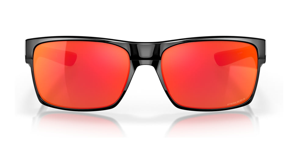 Oakley OO9189 Twoface Sunglasses - Mens, Polished Black Frame, Prizm Ruby Lens, 60, OO9189-918947-60