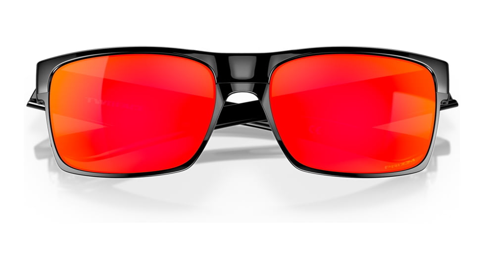 Oakley OO9189 Twoface Sunglasses - Mens, Polished Black Frame, Prizm Ruby Lens, 60, OO9189-918947-60