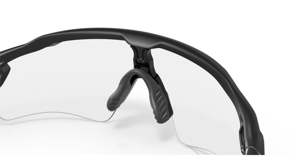 Oakley OO9208 Radar EV Path Sunglasses - Men's, Steel Frame, Clear To Black Photochromic Lenses, 920813-38