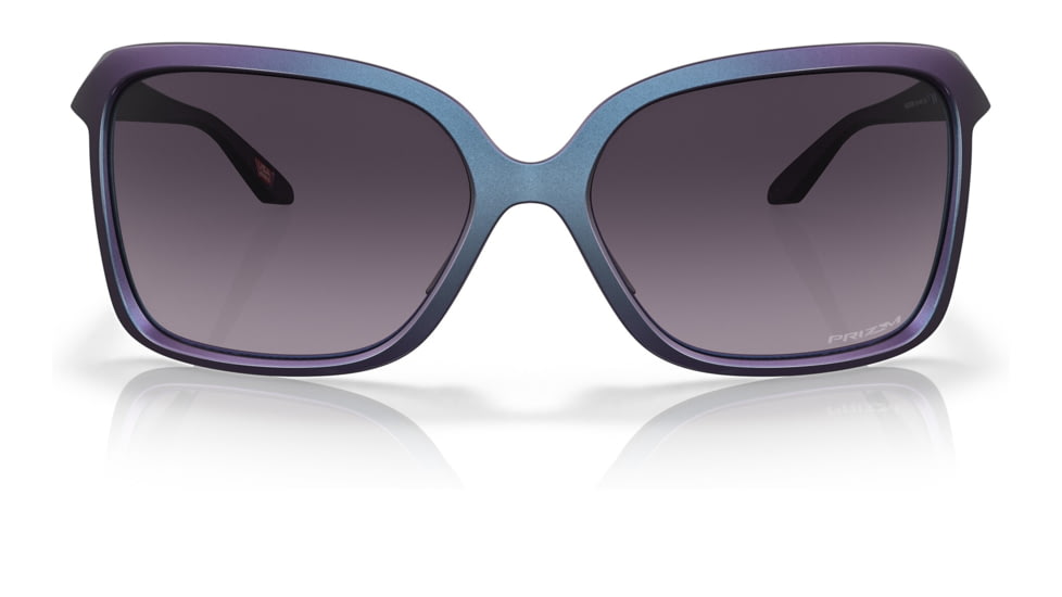 Oakley OO9230 Wildrye Sunglasses - Womens, Matte Cyan/Purple Colorshift Frame, Prizm Grey Gradient Lens, 61, OO9230-923006-61
