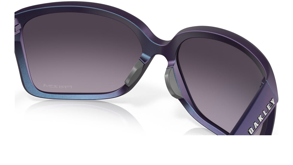 Oakley OO9230 Wildrye Sunglasses - Womens, Matte Cyan/Purple Colorshift Frame, Prizm Grey Gradient Lens, 61, OO9230-923006-61