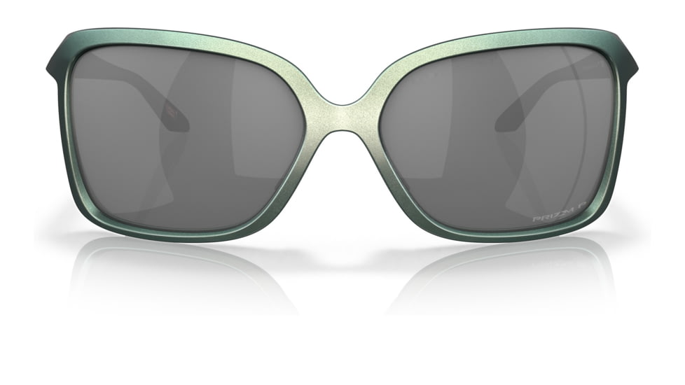Oakley OO9230 Wildrye Sunglasses - Womens, Matte Silver/Blue Colorshift Frame, Prizm Black Polarized Lens, 61, OO9230-923005-61