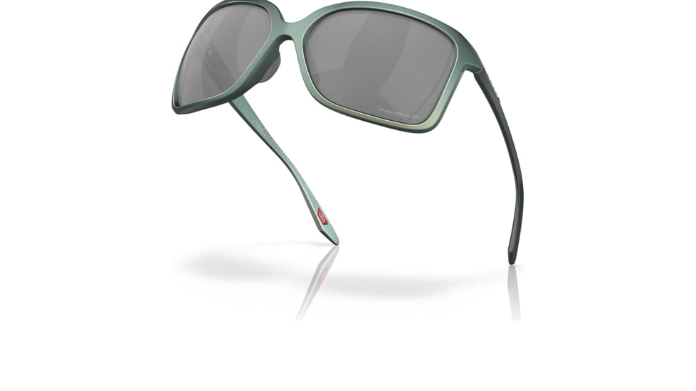 Oakley OO9230 Wildrye Sunglasses - Womens, Matte Silver/Blue Colorshift Frame, Prizm Black Polarized Lens, 61, OO9230-923005-61