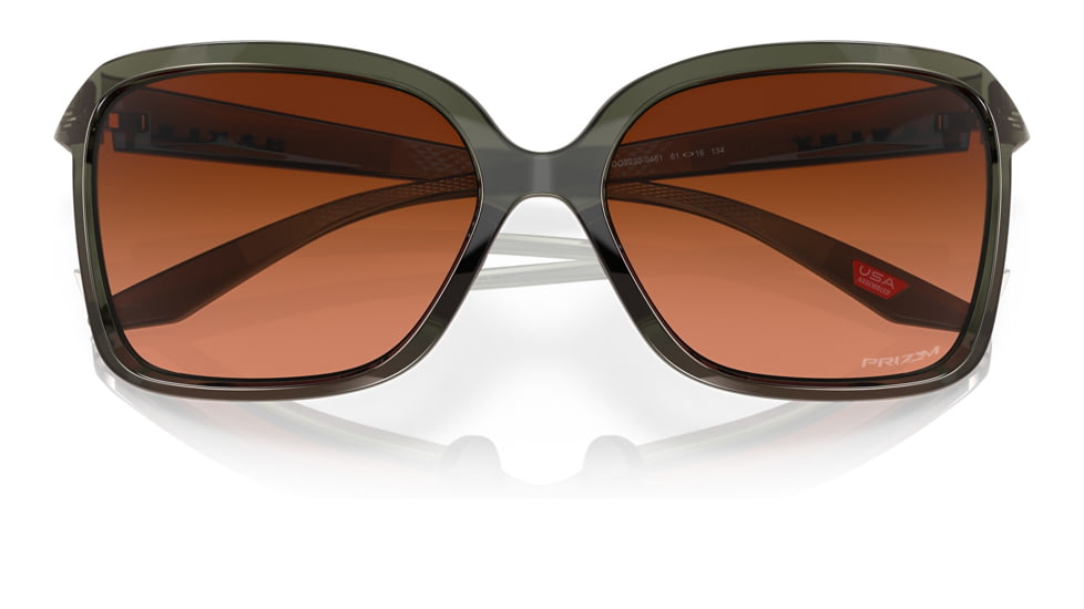 Oakley OO9230 Wildrye Sunglasses - Womens, Olive Ink Frame, Prizm Brown Gradient Lens, 61, OO9230-923004-61