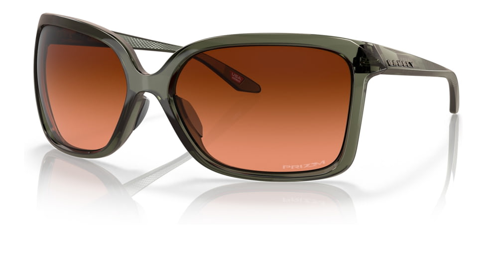 Oakley OO9230 Wildrye Sunglasses - Womens, Olive Ink Frame, Prizm Brown Gradient Lens, 61, OO9230-923004-61