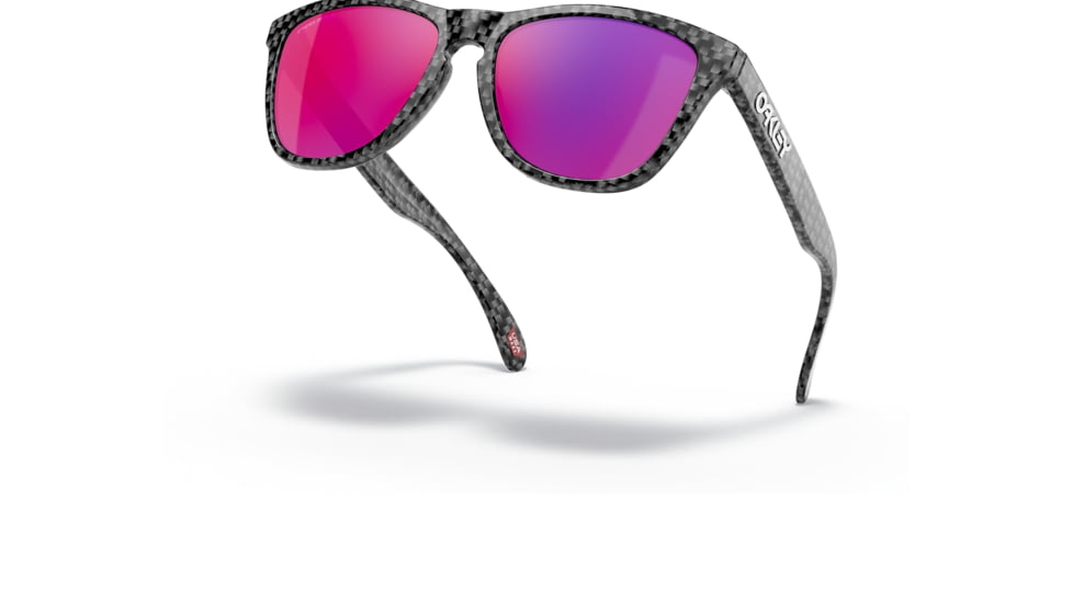 Oakley OO9245 Frogskins A Sunglasses - Men's, Carbon Fiber Frame, Prizm Road Lens, Asian Fit, 54, OO9245-9245B1-54