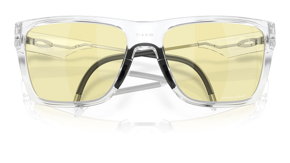 Oakley OO9249 NXTLVL Sunglasses - Men's, Polished Clear Frame, Prizm Gaming Lens, 58, OO9249-924902-58