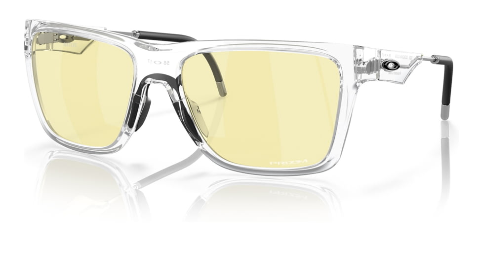 Oakley OO9249 NXTLVL Sunglasses - Mens, Polished Clear Frame, Prizm Gaming Lens, 58, OO9249-924902-58