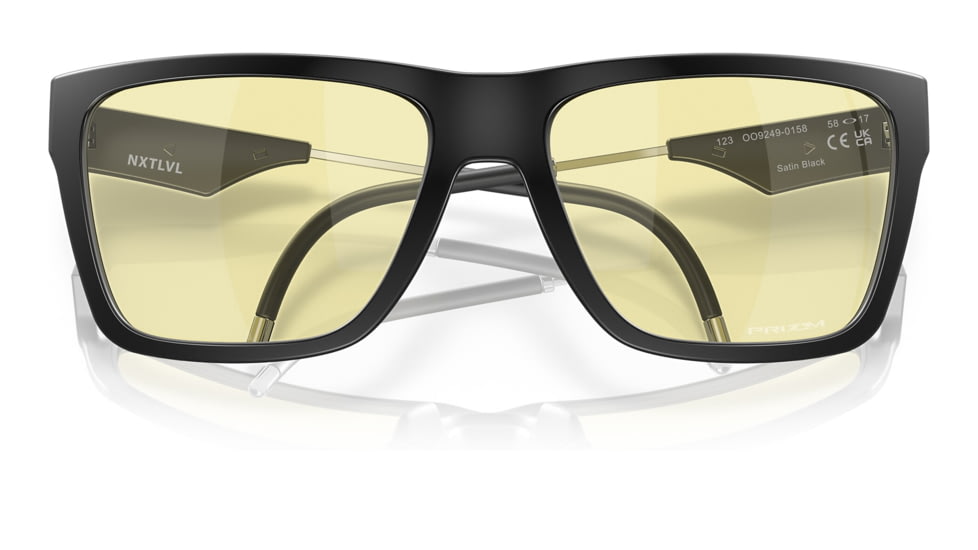 Oakley OO9249 NXTLVL Sunglasses - Mens, Satin Black Frame, Prizm Gaming Lens, 58, OO9249-924901-58
