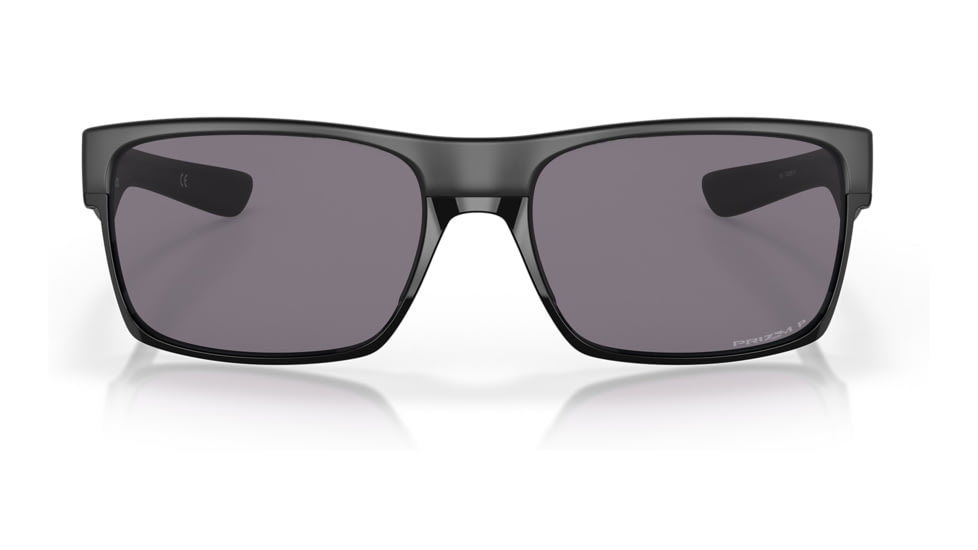 Oakley OO9256 Twoface A Sunglasses - Mens, Matte Black Frame, Prizm Grey Polarized Lens, Asian Fit, 60, OO9256-925619-60