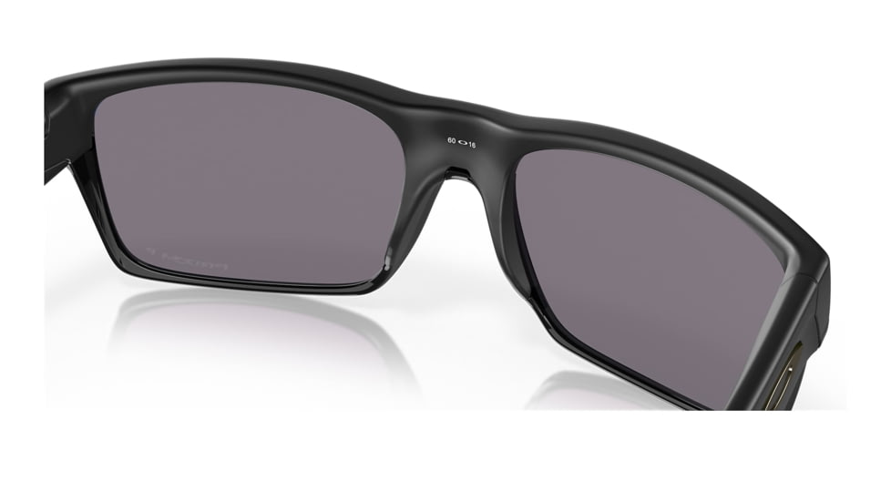 Oakley OO9256 Twoface A Sunglasses - Mens, Matte Black Frame, Prizm Grey Polarized Lens, Asian Fit, 60, OO9256-925619-60