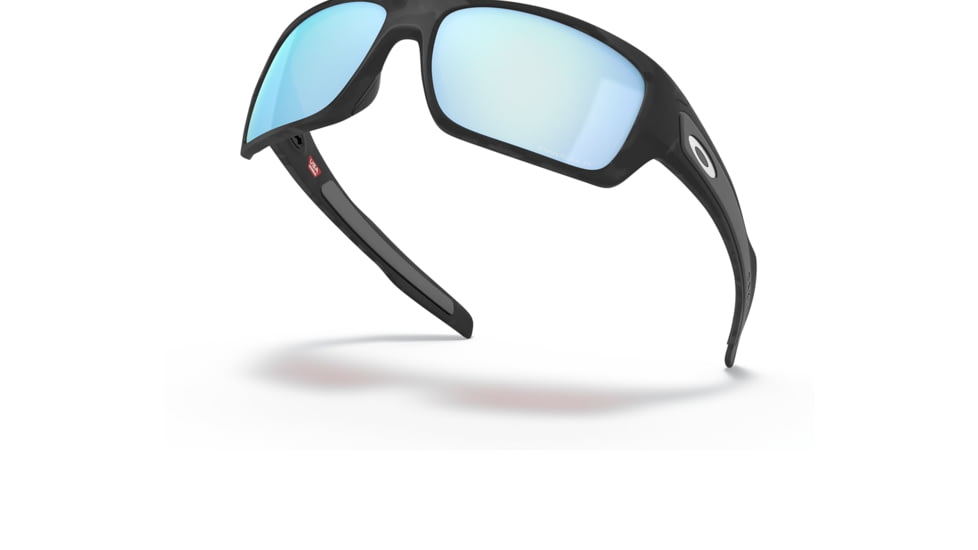 Oakley OO9263 Turbine Sunglasses - Mens, Matte Black Camo Frame, Prizm Deep Water Polarized Lens, 63, OO9263-926364-63