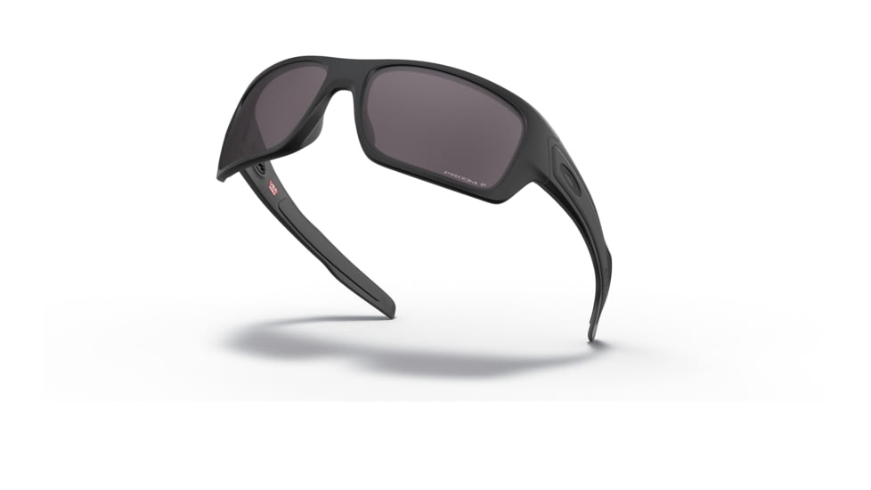 Oakley OO9263 Turbine Sunglasses - Men's, Matte Black Frame, Prizm Grey Polarized Lens, 63, OO9263-926362-63