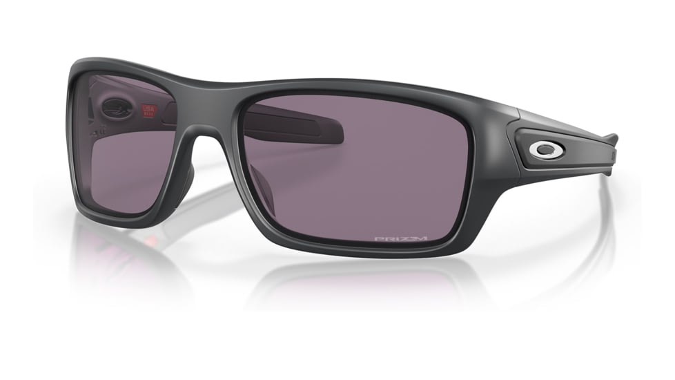 Oakley OO9263 Turbine Sunglasses - Mens, Matte Carbon Frame, Prizm Grey Lens, 63, OO9263-926366-63
